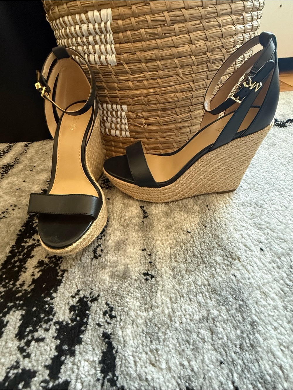 Michael Kors Espadrille Wedges 8.5